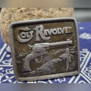 Colt Revolver Vintage Belt Buckle